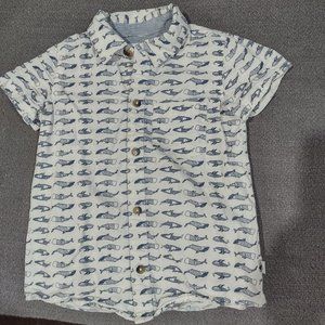 Tommy Bahama kids whale shirt